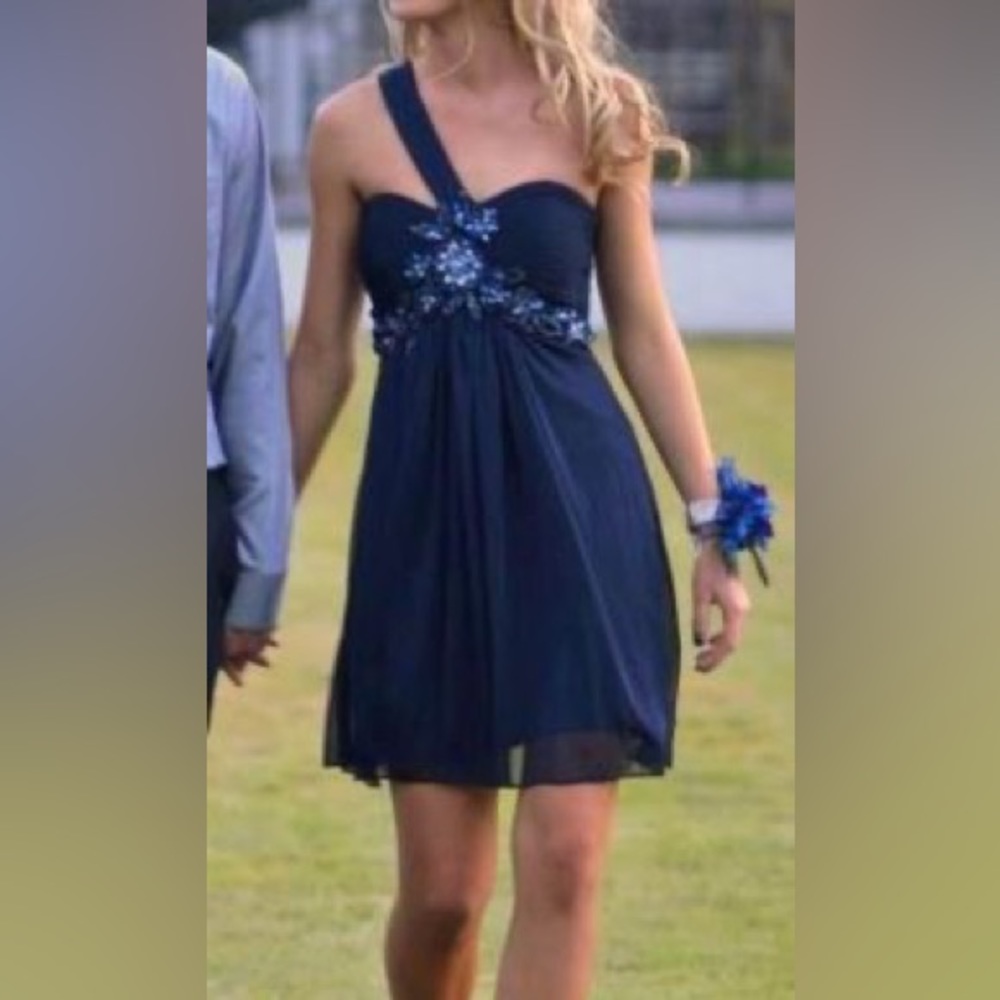 Cache | Dress | Navy | Size 2